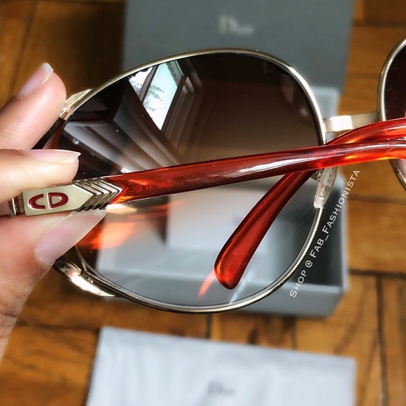 Christian Dior Vintage Oversized Sunglasses main image 4